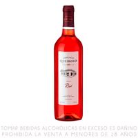 Vino Rosé Syrah Queirolo Semi Seco Botella 750ml