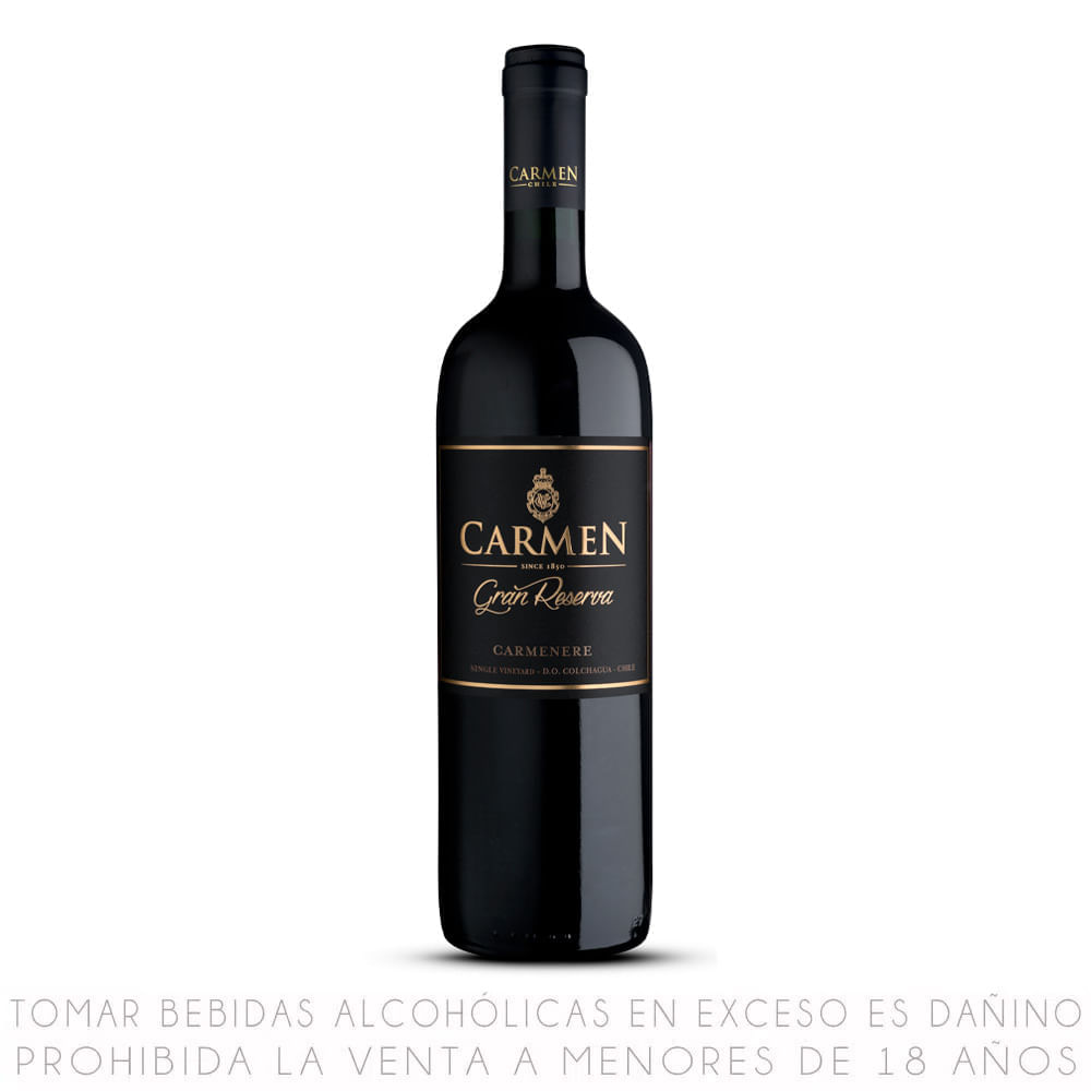Vino Tinto Carménère Carmen Gran Reserva Botella 750ml