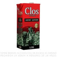 Vino Tinto Clos de Pirque Caja 1L