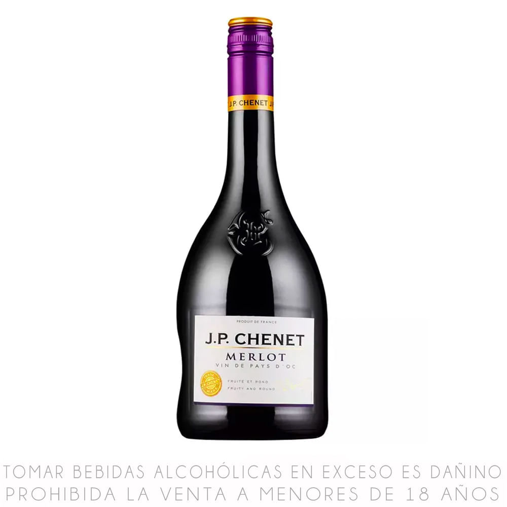 Vino Tinto Merlot JP Chenet Botella 750ml