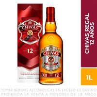 Whisky Chivas Regal 12 Años Botella 1L