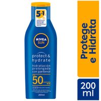 Protector Solar Nivea Sun Protect & Hydrate FPS50 200ml