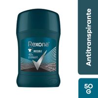 Antitranspirante en Barra Rexona Men Invisible 50g