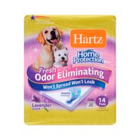 Hartz Pañales de Entrenamiento para Perros con Eliminador de Olores x 14 Unid
