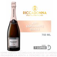 Espumante Asti Riccadonna Dolce Botella 750ml