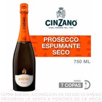 Espumante Cinzano Prosecco Seco Botella 750ml