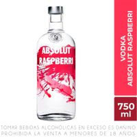 Vodka Absolut Raspberri Botella 700ml