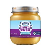 Compota de Ciruela Heinz Frasco 113 g