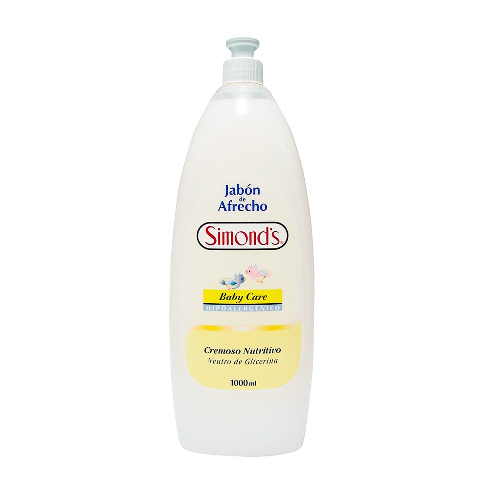 Jabón de Afrecho Simond's Cremoso Nutritivo Botella 1 L