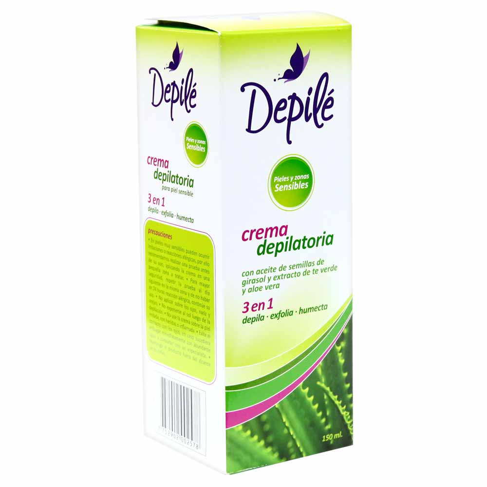 Crema Depilatoria Corporal Depilé 3 en 1 Tubo 150 ml