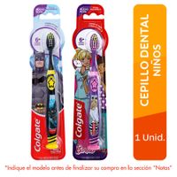 Cepillo de Dientes para Niños Colgate Smiles 5+ Años Batman|Barbie Surtido