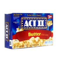 Pop Corn Butter Act II Pack 3 Unid