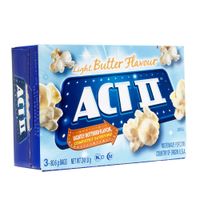 Pop Corn Butter Light Act II Pack 3 Unid