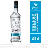 Tequila Blanco Jimador Botella 750 ml