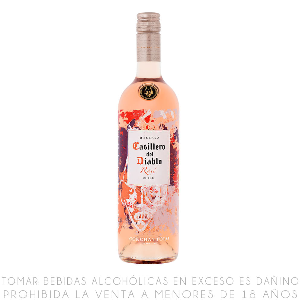 Vino Rosé Syrah Casillero del Diablo Reserva Botella 750ml
