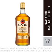 Ron Bacardí Carta Oro Botella 1.75ml