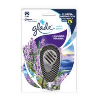 Ambientador Glade Carro Líquido Lavanda Marina + 1 repuesto 7ml