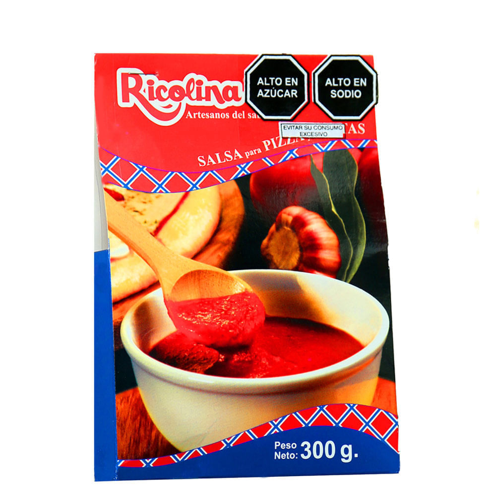 Salsa Pizzera Ricolina Bolsa 300 g