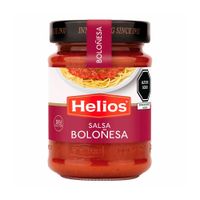 Salsa Boloñesa Sin Gluten Helios Frasco 300 g