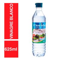 Vinagre Blanco Florida Botella Plástica 625 ml