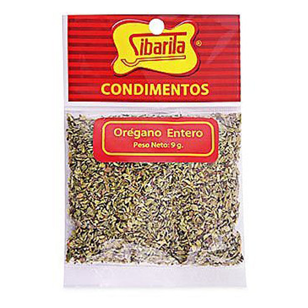 Orégano Entero Sibarita Sobre 9 g