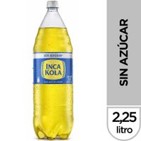Gaseosa Inca Kola Sin Azúcar Botella 2.25 Lt