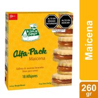 Pack de Alfajores de Maicena Casa del Alfajor Caja 260 g
