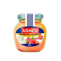 Salsa Pesto A La Calabrece Agnesi Frasco 185 g