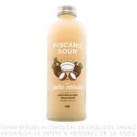 Bebida Ready to Drink Piscano Sour Piña Colada Botella 700ml