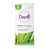 Bandas Corporales Depilatorias Piel Seca Depilé Bolsa 6 unid