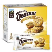 Galleta con Quinua y Ajonjolí Incasur Caja 6 unid Bolsa 30 gr
