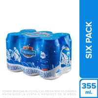 Sixpack Cerveza Pilsen Trujillo Lata 355ml