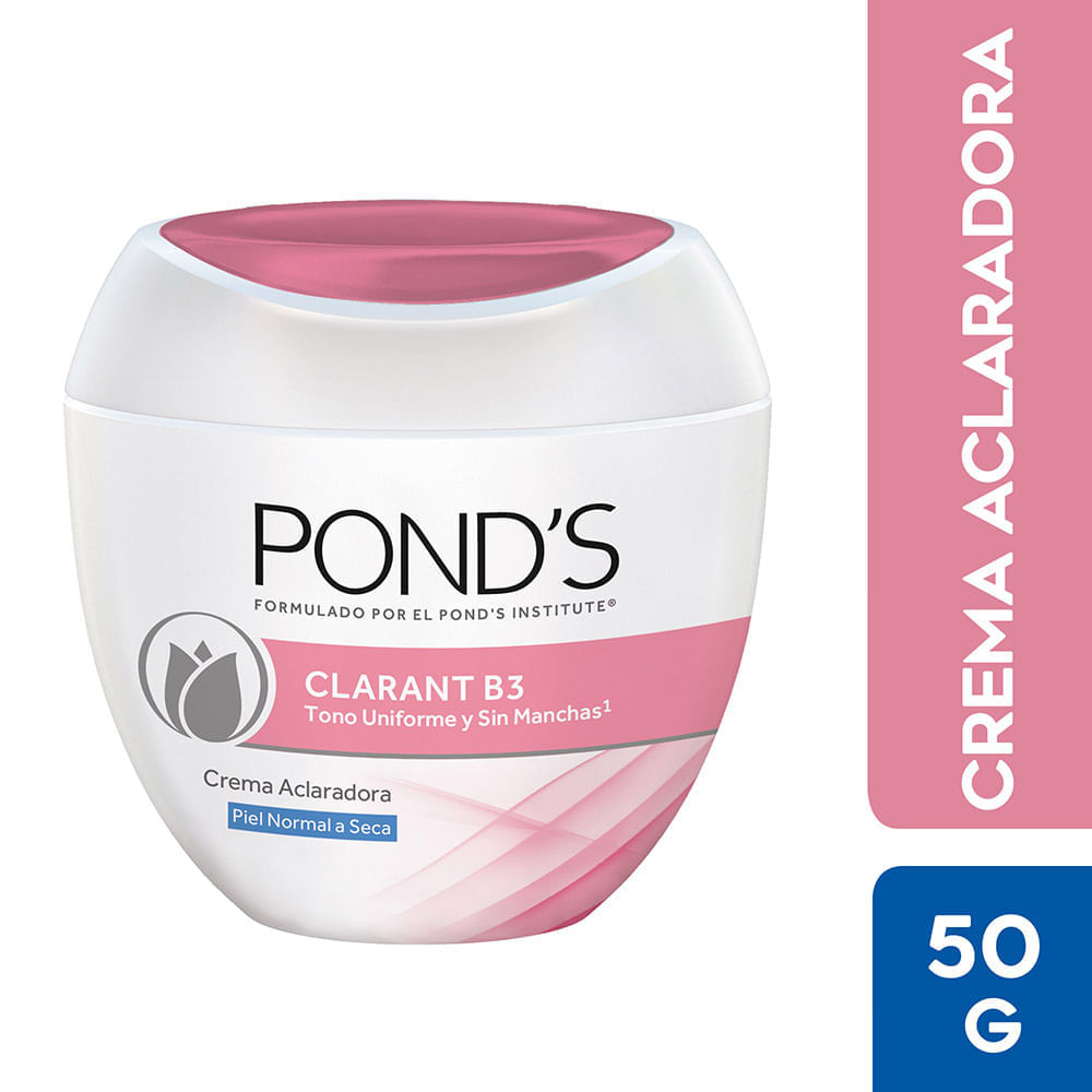 Pond's Crema Facial Clarant B3 Piel Seca Pote 50 g