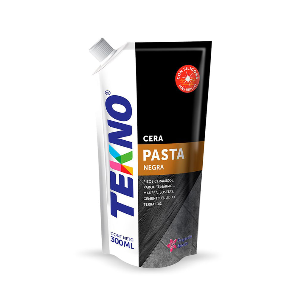 Cera en Pasta Tekno 200ml Negro