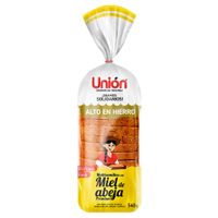 Pan de Molde Unión Multisemilla & Chips Miel bolsa 540 g