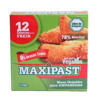 Masa Hojaldre para Empanadas Maxipast 12un