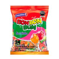 Chupetes Bon Bon Bum Surtido 24un