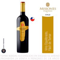 Vino Tinto Carménère Misiones de Rengo Reserva Botella 750ml