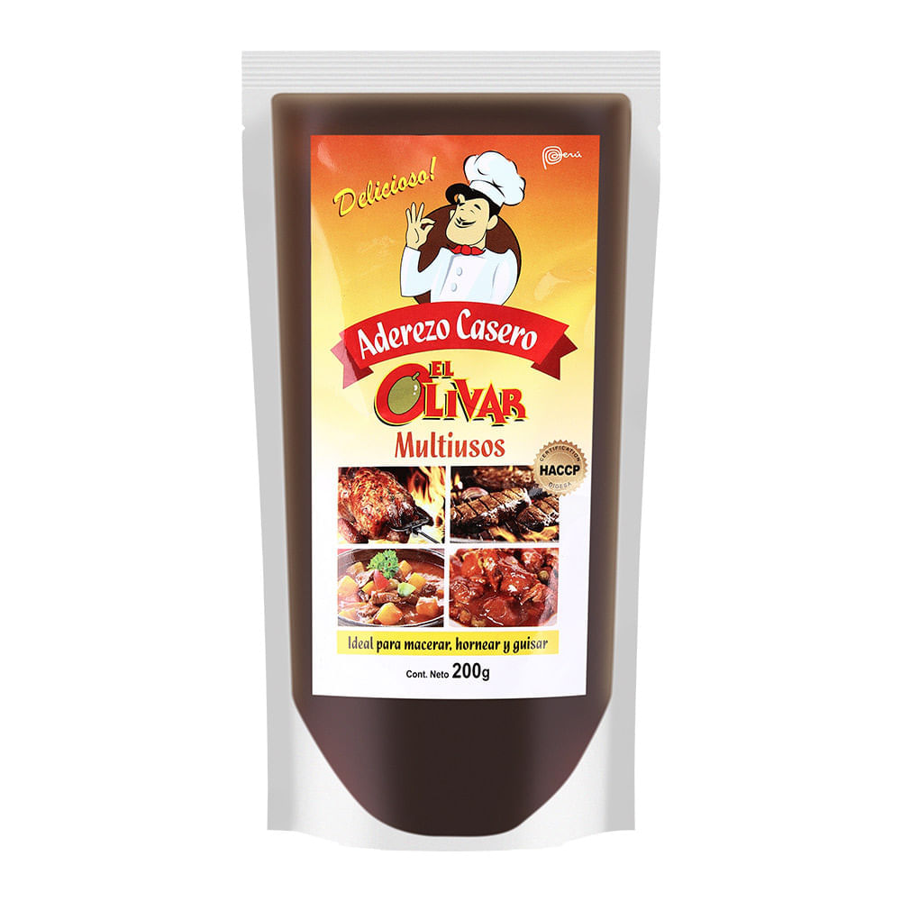 Aderezo Casero El Olivar Multiusos 200g