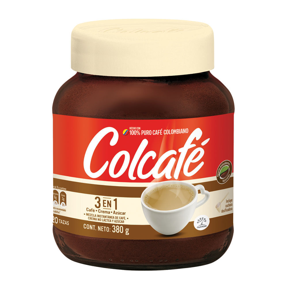 Colcafe Todo En 1 Frasco 380 g