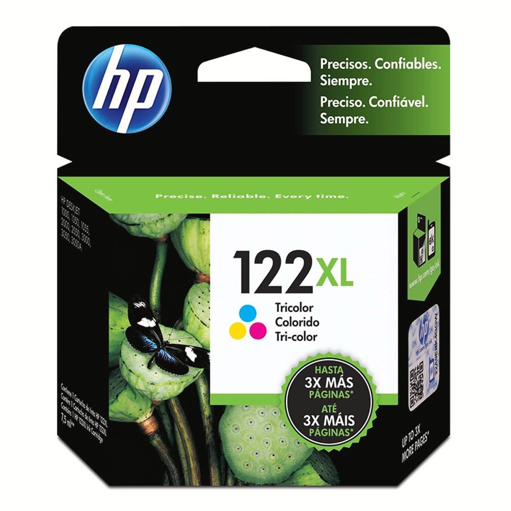 Hp Cartucho de Tinta 122XL Tricolor