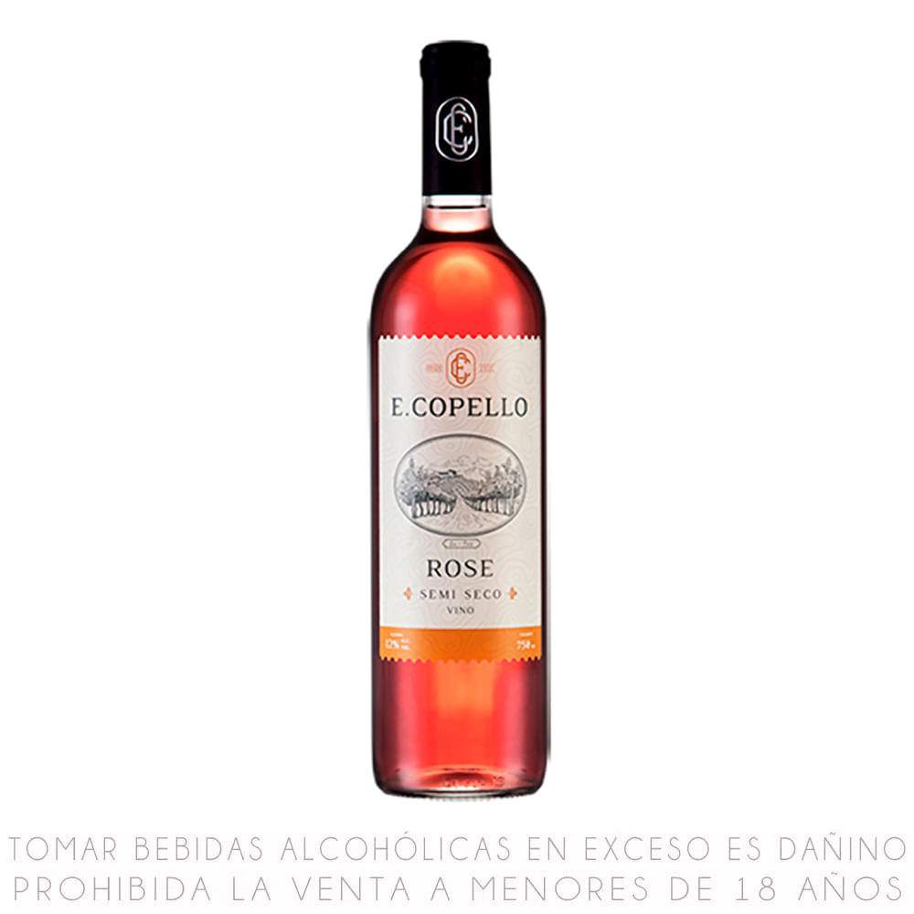 Vino Rosé Semiseco Blend E. Copello 750ml