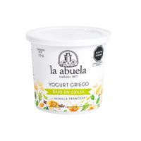 Yogurt Griego La Abuela Vainilla Francesa Bajo en Grasa 150g