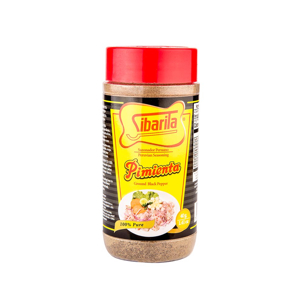 Pimienta Negra Molida Sibarita 40g
