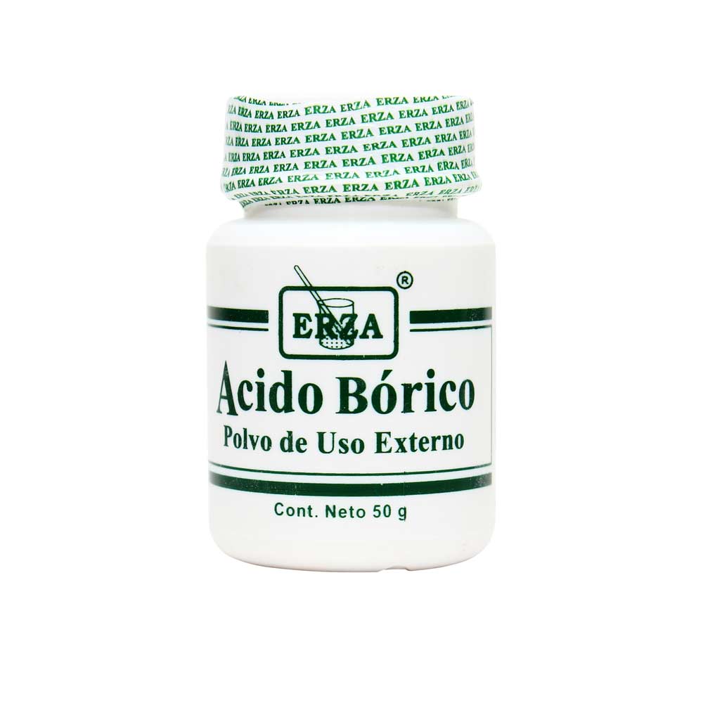 Acido Bórico Erza Uso Externo 50 g