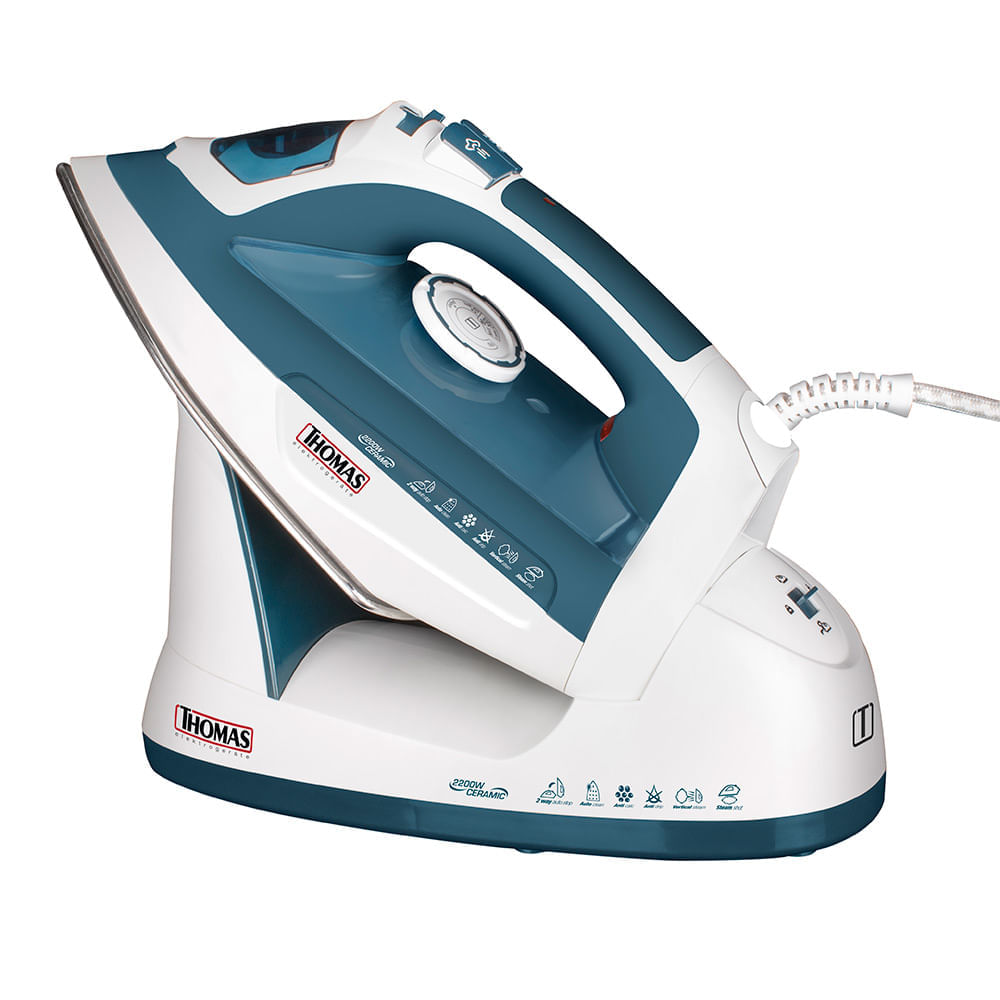 Thomas Plancha a Vapor TH-7355 2200W Inalámbrico