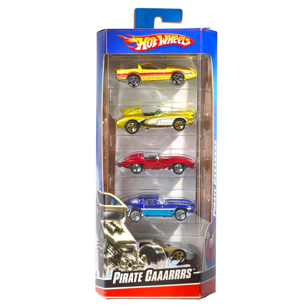 Auto de Juguete Hot Wheels 1:64 5 Piezas