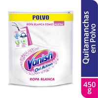 Quitamanchas en Polvo Vanish Oxi Action Ropa Blanca 450g