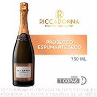 Espumante Prosecco Riccadonna Seco Botella 750ml