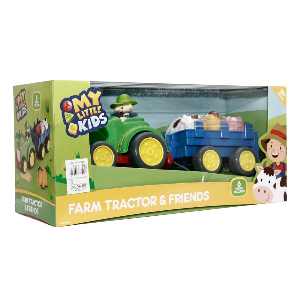 All 4 Kids My Little Kids Farm w/Truck Animal